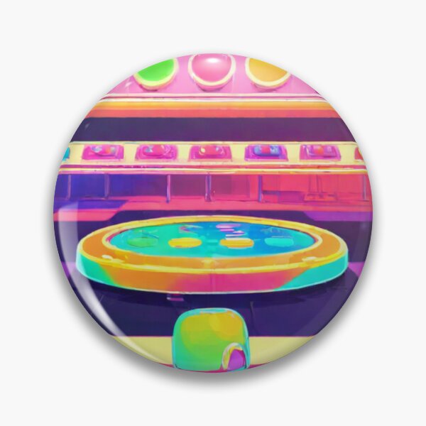 Item preview, Video Games - Vintage Gaming Culture, Ultra-Colorful Retro-Futuristic Style designed and sold by Reverso-Design.