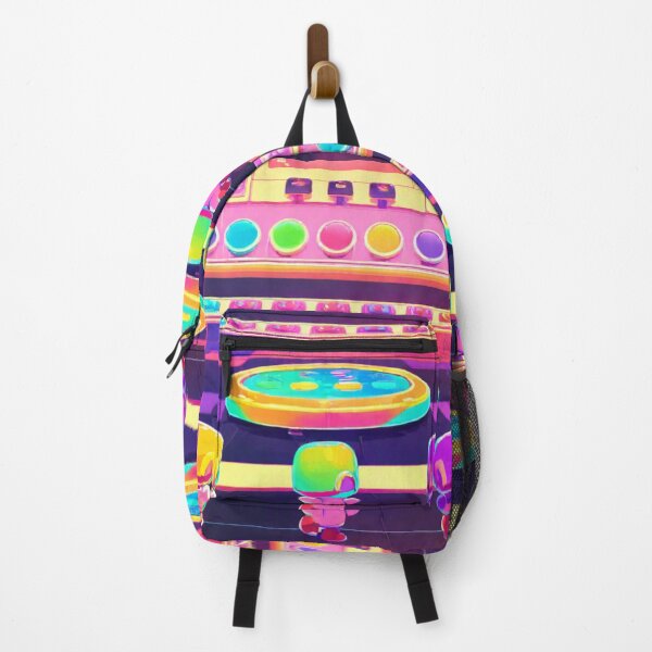 Item preview, Video Games - Vintage Gaming Culture, Ultra-Colorful Retro-Futuristic Style designed and sold by Reverso-Design.