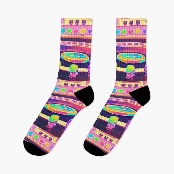 Item preview, Video Games - Vintage Gaming Culture, Ultra-Colorful Retro-Futuristic Style designed and sold by Reverso-Design.