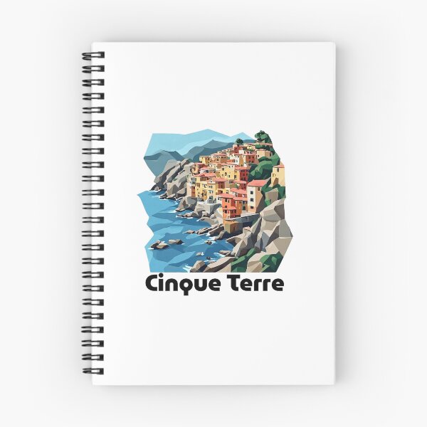 Item preview, Cinque Terre Italy Travel Poster - Abstract Italian Coastal Architecture Art designed and sold by OzzFrequency.