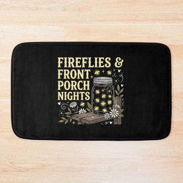 Item preview, Fireflies Front Porch Nights Mason Jar Country designed and sold by SiarheiYur.