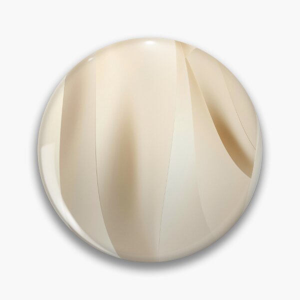 Item preview, Ivory Silk Waves – Abstract Cream Flowing Curves designed and sold by BuckaBaby.