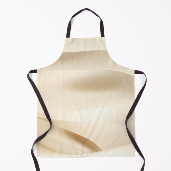 Item preview, Ivory Silk Waves – Abstract Cream Flowing Curves designed and sold by BuckaBaby.