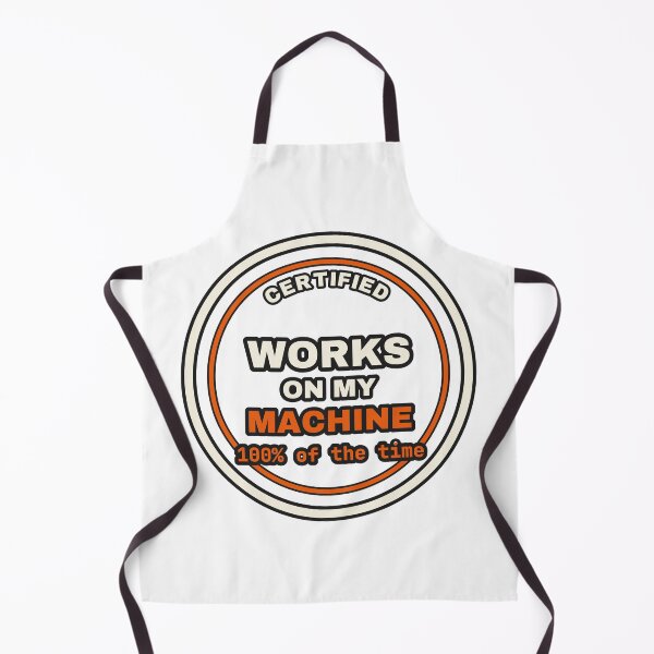 Item preview, Certified Works On My Machine Badge Funny Programmer Seal designed and sold by LGTM Supply.