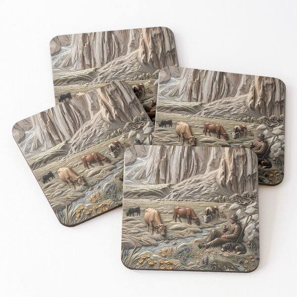Item preview, Majestic Mountain Herd and Shepherd designed and sold by MByunArt.