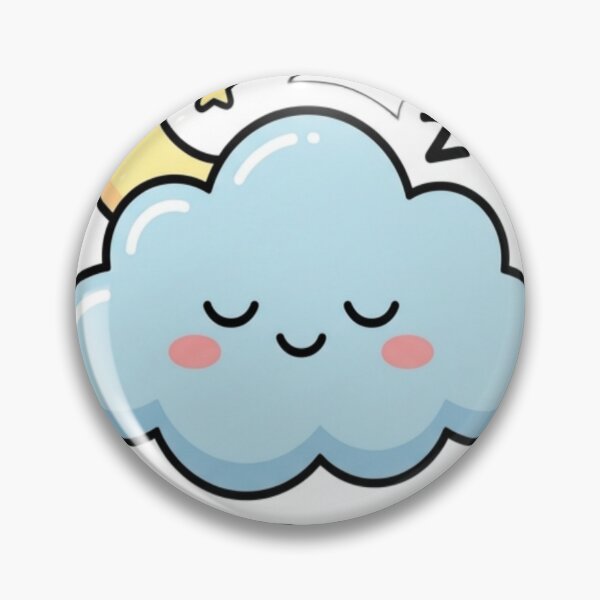 Item preview, Powered by Naps Sticker | Cute Sleepy Cloud | Kawaii Sleep Lover Gift designed and sold by AdityaShop18.