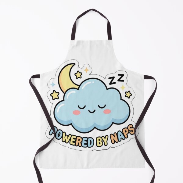 Artikelvorschau, Mit dem Sticker „Powered by Naps“ | Niedliche Schlafwolke | Kawaii-Geschenk für Schlafliebhaber entworfen und verkauft von AdityaShop18.