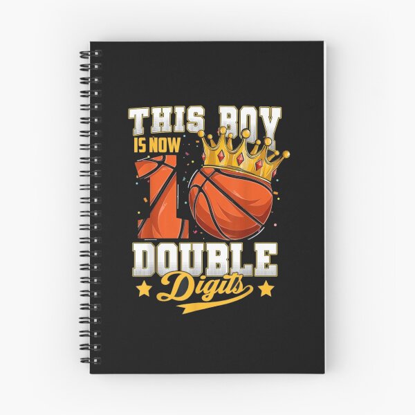 Item preview, This Boy Double Digits Ten Basketball 10 Year Old Birthday designed and sold by Gbriel3.