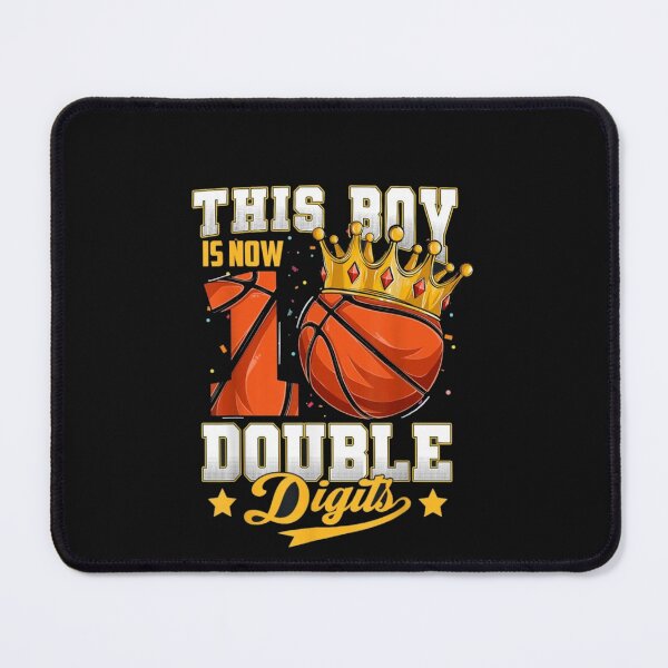 Item preview, This Boy Double Digits Ten Basketball 10 Year Old Birthday designed and sold by Gbriel3.