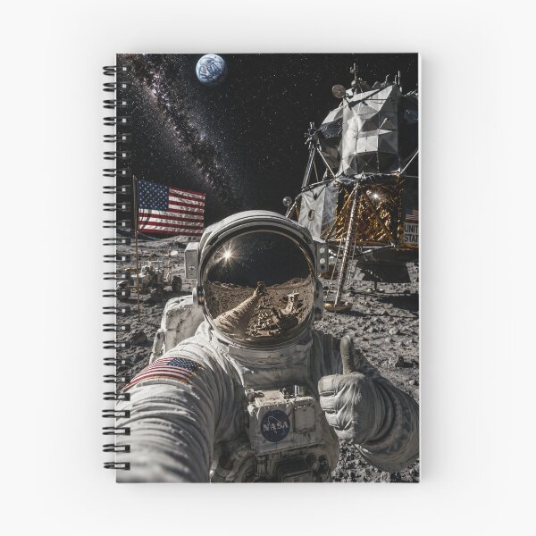 Item preview, Astronaut Moon Selfie designed and sold by MKDSN.