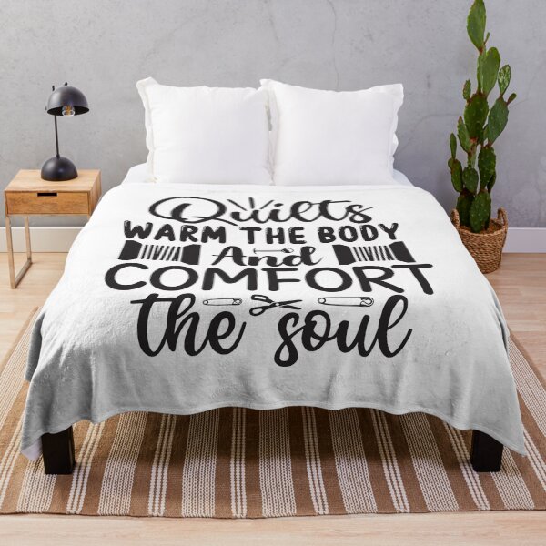 Item preview, Quilts Warm The Body And Comfort The Soul designed and sold by SHNewfoundland.