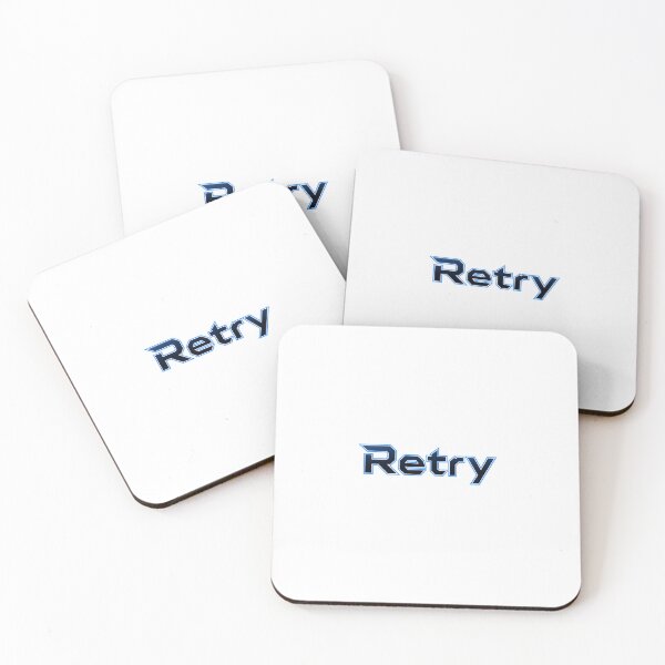 Item preview, Retry Gaming Graphic (minimalist design) designed and sold by JayVisionz.