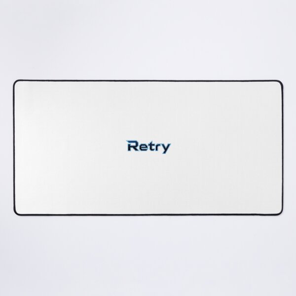Item preview, Retry Gaming Graphic (minimalist design) designed and sold by JayVisionz.