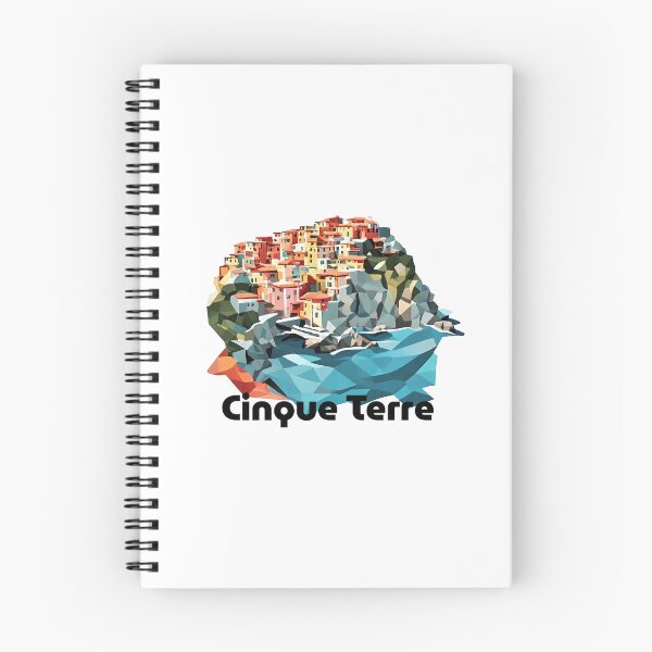 Item preview, Cinque Terre Italy Travel Poster - Abstract Italian Coastal Architecture Art designed and sold by OzzFrequency.