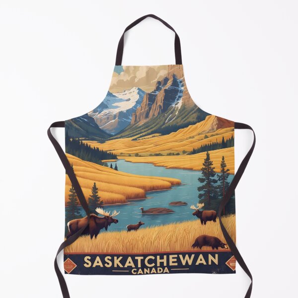 Item preview, Saskatchewan Canada Vintage Travel Tourism designed and sold by TravelersGems.