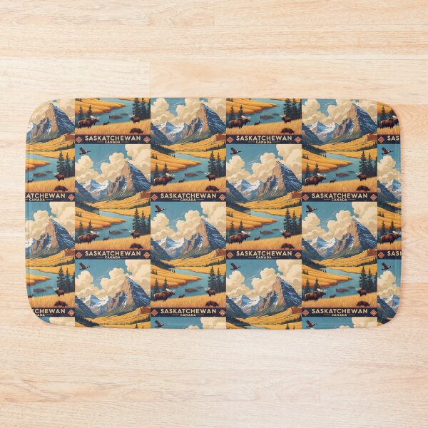 Item preview, Saskatchewan Canada Vintage Travel Tourism designed and sold by TravelersGems.
