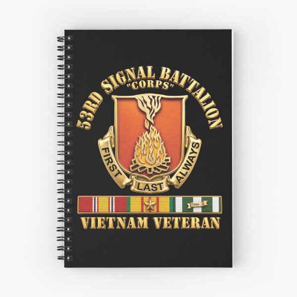 Item preview, 53rd Signal Battalion (Corps) - Vietnam Veteran with VN SVC w 3D GOld Enhanced X 300 designed and sold by Military Insignia Products.