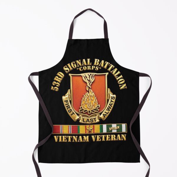 Item preview, 53.º Batallón de Señales (Cuerpo) - Veterano de Vietnam con VN SVC con 3D Gold Enhanced X 300 designed and sold by Military Insignia Products.