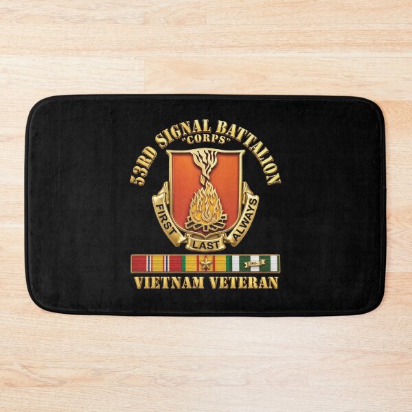 Item preview, 53rd Signal Battalion (Corps) - Vietnam Veteran with VN SVC w 3D GOld Enhanced X 300 designed and sold by Military Insignia Products.
