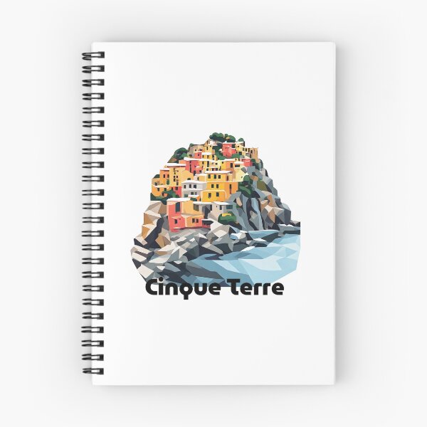 Item preview, Cinque Terre Italy Travel Poster - Abstract Italian Coastal Architecture Art designed and sold by OzzFrequency.