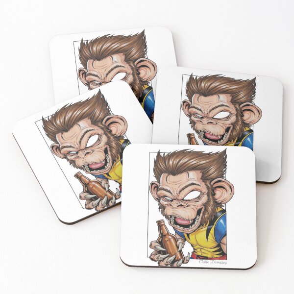 Item preview, Monkey Drawing #6 designed and sold by Claire-Dumarey.