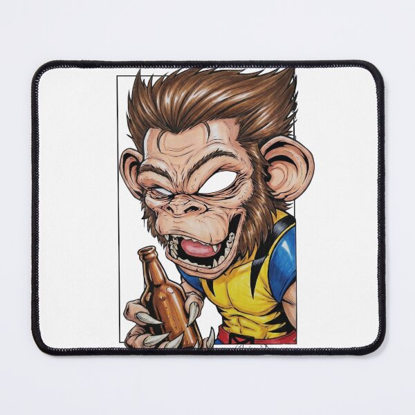 Item preview, Monkey Drawing #6 designed and sold by Claire-Dumarey.