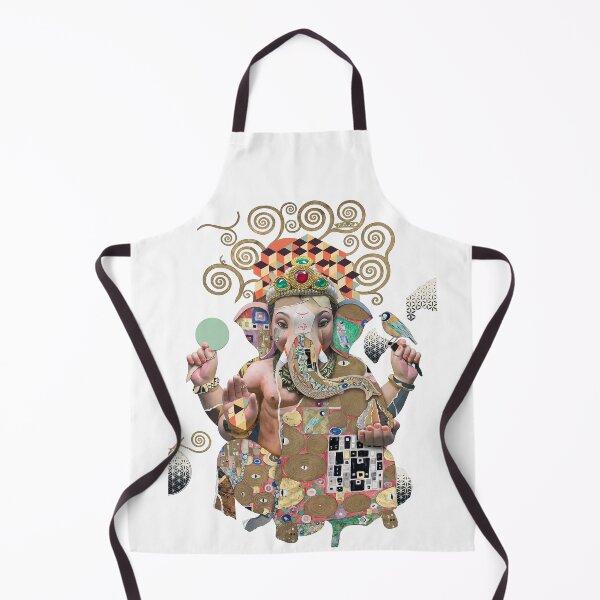 Item preview, Lord Ganesha Sacred Geometry Collage designed and sold by Mystikos Art.