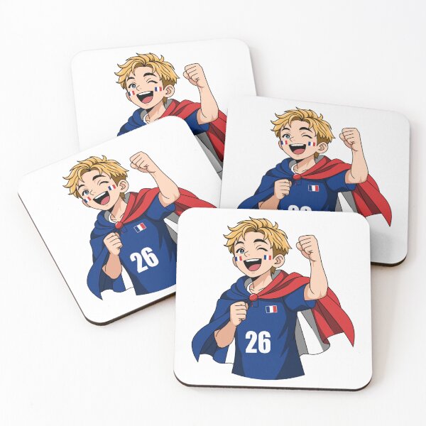 Item preview, France Football Fan Cape Victory Anime Boy designed and sold by Anne97s.