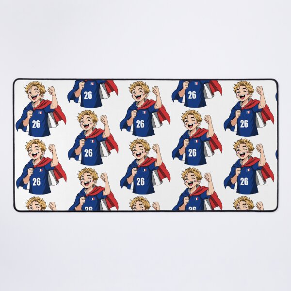 Item preview, France Football Fan Cape Victory Anime Boy designed and sold by Anne97s.