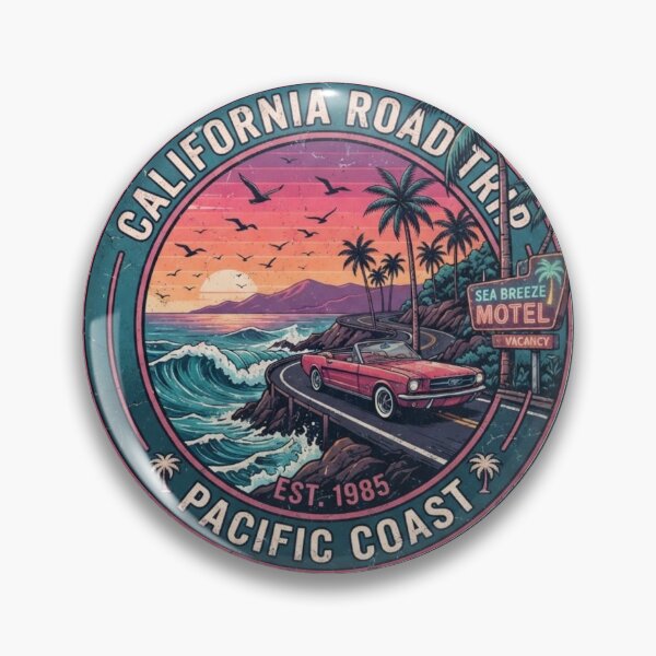 Item preview, California Road Trip designed and sold by RisingWolfStudio.