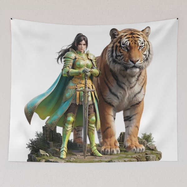 Item preview, Female warrior designed and sold by PP&RAINBOW SHOP.