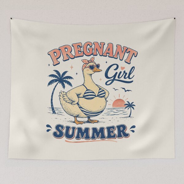 Item preview, Pregnant Girl Summer, Summer Goose, Cute Pregnancy Gift, Summer Party Wear, Funny Announcement designed and sold by Sprinkle12345.
