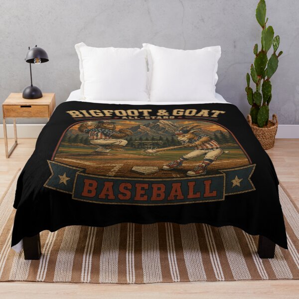 Item preview, Bigfoot & Goat All-Stars – Baseball Showdown designed and sold by NicheBloom.
