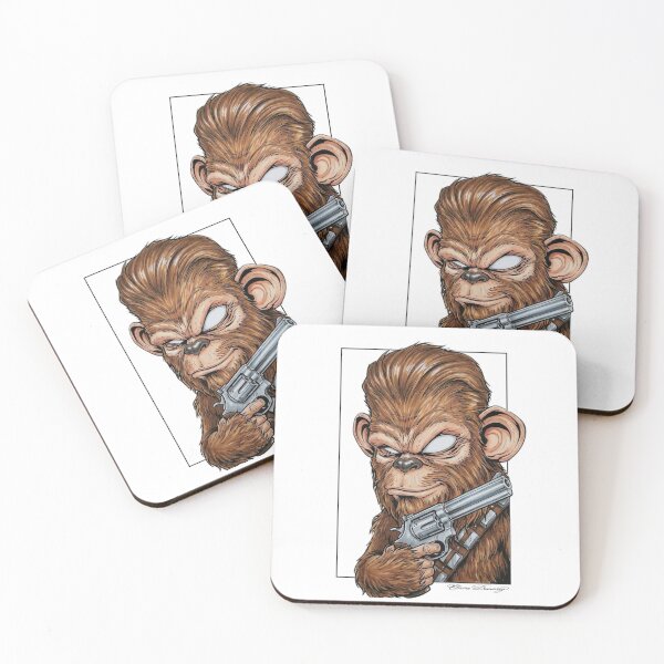 Item preview, Monkey Drawing #3 designed and sold by Claire-Dumarey.