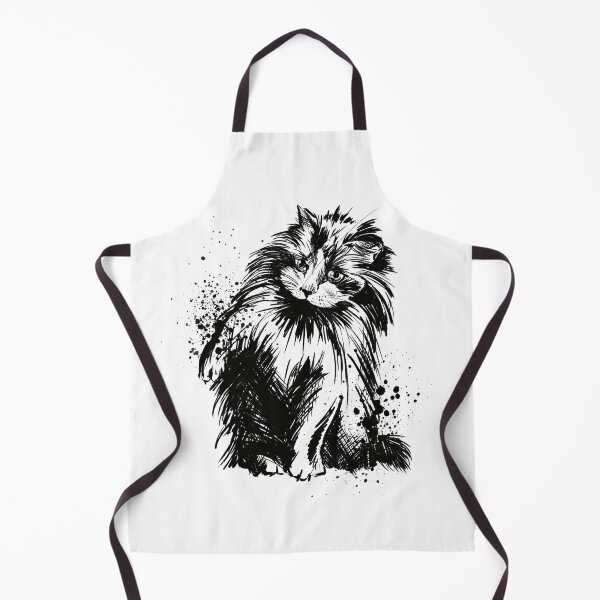 Item preview, Ragdoll Cat Ink Splatter Portrait designed and sold by Inkversed.