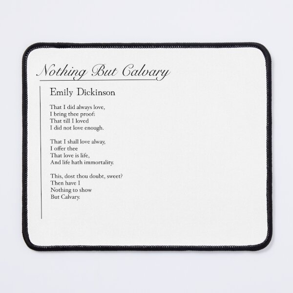 Item preview, That I Did Always Love | Emily Dickinson Love Poetry Art designed and sold by The Prose Atelier.