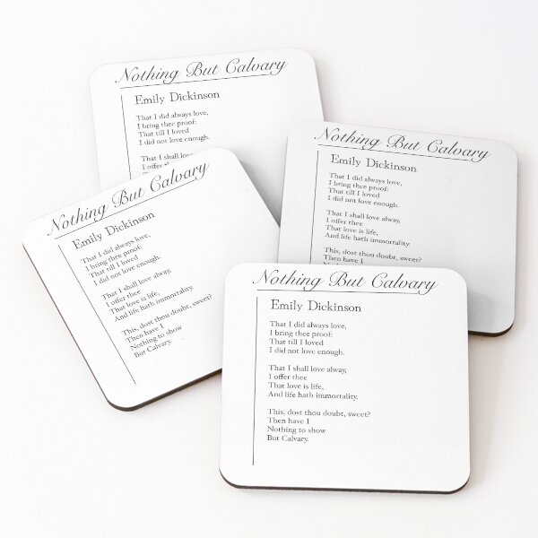 Item preview, That I Did Always Love | Emily Dickinson Love Poetry Art designed and sold by The Prose Atelier.