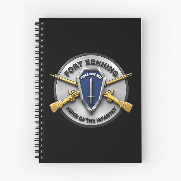 Item preview, 3D Enhanced - Fort Benning - Follow Me - Home of the infantry Emblem designed and sold by Military Insignia Products.