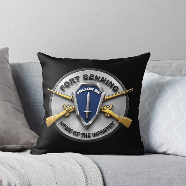 Item preview, 3D Enhanced - Fort Benning - Follow Me - Home of the infantry Emblem designed and sold by Military Insignia Products.