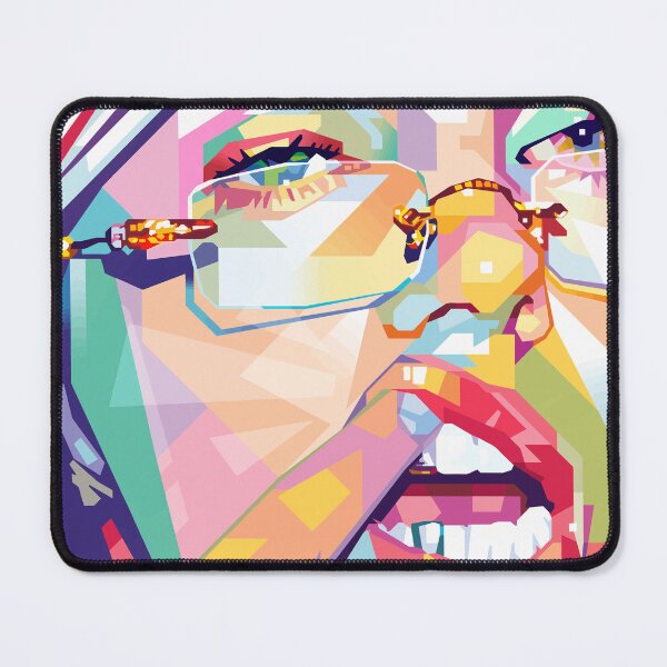 Item preview, Billie Eilish - Geometric Pop Art designed and sold by DGMaxShop.