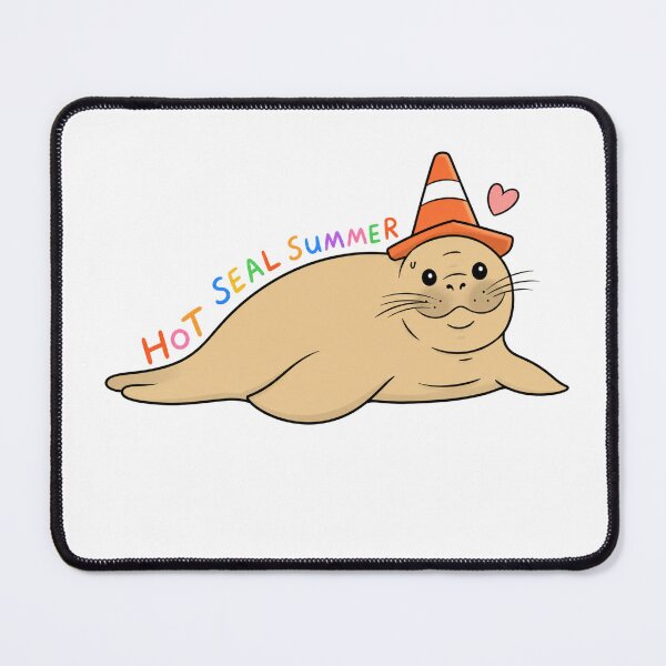Item preview, Hot Seal Summer Neil the seal designed and sold by CoquetteGoose.