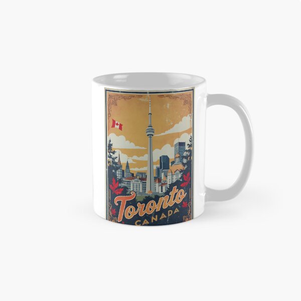 Item preview, Toronto Canada Vintage Travel Tourism designed and sold by TravelersGems.