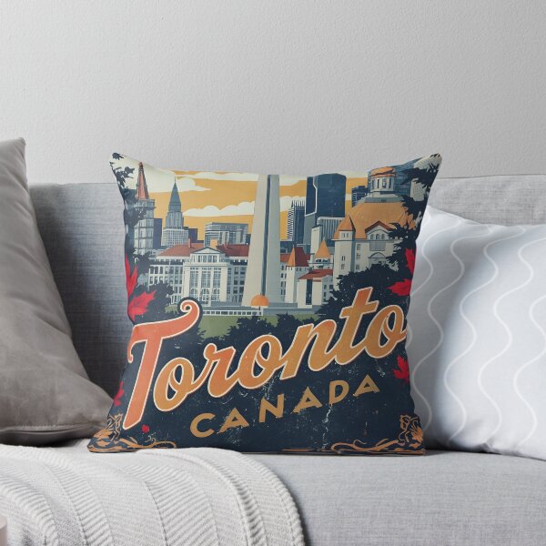 Item preview, Toronto Canada Vintage Travel Tourism designed and sold by TravelersGems.