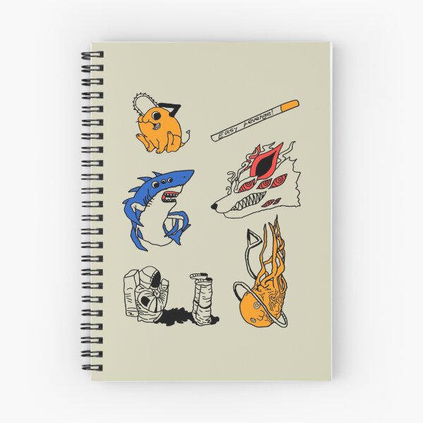 Item preview, Adorable Chainsaw Devil Sticker Collection Vintage Anime Design designed and sold by CosmicFna.