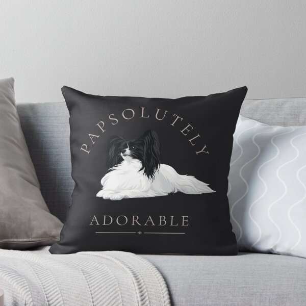 Item preview, Papsolutely Adorable | Elegant Papillon Dog Lover Gift designed and sold by PapillonArtStudio.