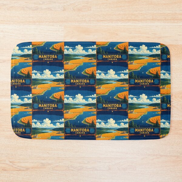 Item preview, Manitoba Canada Vintage Travel Tourism designed and sold by TravelersGems.