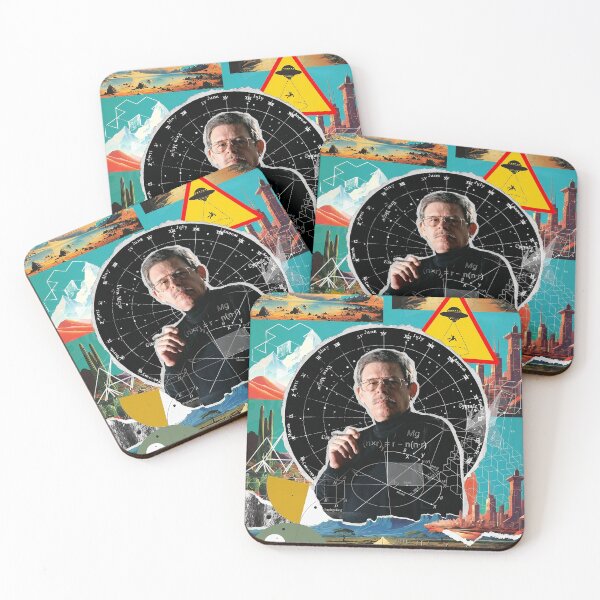 Item preview, Art Bell Inspired Surreal Collage designed and sold by Mystikos Art.