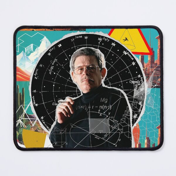 Item preview, Art Bell Inspired Surreal Collage designed and sold by Mystikos Art.