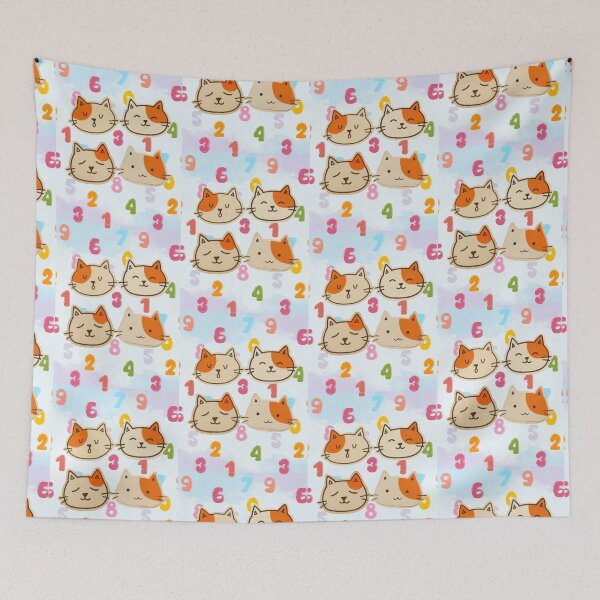 Item preview, Cute Cats and Numbers designed and sold by Seed of Faith Designs.