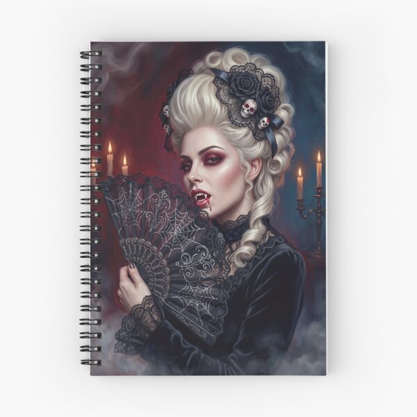 Item preview, Elegant Gothic Vampire Lady Portrait designed and sold by AnnArtshock.